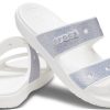 Crocs Classic Casual Fashion Unisex Silver Tofflor 207769-90H