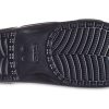 Crocs Classic Casual Fashion Unisex Svart Blå Tofflor 207680-066
