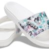 Crocs Classic Casual Fashion Unisex vita tofflor 206520-928