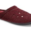 Crocs Classic Casual Thicken Stay Warm Unisex vinröda tofflor 203600-60U