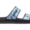 Crocs Classic Casual Unisex Blå Svarta Tofflor 207283-988