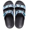 Crocs Classic Casual Unisex Blå Svarta Tofflor 207283-988