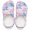 Crocs Classic Casual Unisex Vit Rosa Blå Sandaler ”Vit Rosa Blå” 207567-94S