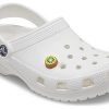 Crocs Classic Charm Kiwi Slice Träskor ”Vita” 21SF10008477