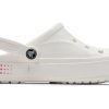 Crocs Classic Clog Andas halkfri sko Rosa Vit 206852-100