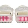 Crocs Classic Clog Andas halkfri sko Rosa Vit 206852-100