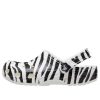 Crocs Classic Clog animal Utskrift Strandsandaler Svart Vit 206676-1DE
