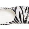 Crocs Classic Clog animal Utskrift Strandsandaler Svart Vit 206676-1DE