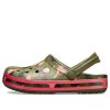 Crocs Classic Clog Beach Sandaler Grön Rosa 205579-3S9