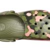 Crocs Classic Clog Beach Sandaler Grön Rosa 205579-3S9