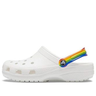 Crocs Classic Clog Beach Sandaler Vit 206638-1DG