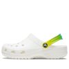 Crocs Classic Clog Beach Sandaler Vit Gradient Grön 206638-1DC Crocs Classic Clog Beach Sandaler Vit Gradient Grön 206638-1DC