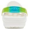 Crocs Classic Clog Beach Sandaler Vit Gradient Grön 206638-1DC Crocs Classic Clog Beach Sandaler Vit Gradient Grön 206638-1DC