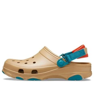 Crocs Classic Clog Beach Shoe Brun Gul Unisex ”Brown Yellow” 206340-265