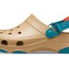 Crocs Classic Clog Beach Shoe Brun Gul Unisex ”Brown Yellow” 206340-265