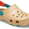 Crocs Classic Clog Beach Shoe Brun Gul Unisex ”Brown Yellow” 206340-265