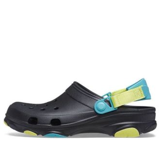 Crocs Classic Clog Beach Unisex svarta sandaler 206340-0C4