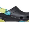 Crocs Classic Clog Beach Unisex svarta sandaler 206340-0C4
