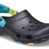 Crocs Classic Clog Beach Unisex svarta sandaler 206340-0C4