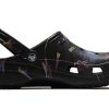Crocs Classic Clog Casual Andas strandskor Svarta unisex 206868-001