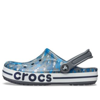 Crocs Classic Clog Casual Blå Grå Sandaler ”Blue Grey” 205840-077