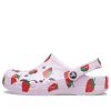 Crocs Classic Clog Casual Unisex Rosa Strawberry Sandaler 206230-6GD