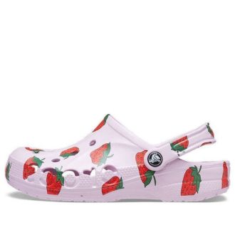 Crocs Classic Clog Casual Unisex Rosa Strawberry Sandaler 206230-6GD
