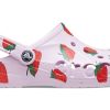 Crocs Classic Clog Casual Unisex Rosa Strawberry Sandaler 206230-6GD