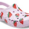 Crocs Classic Clog Casual Unisex Rosa Strawberry Sandaler 206230-6GD