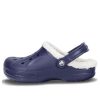 Crocs Classic Clog Crocs Håller sig Varma Slitstarka Marinblå Unisex Tofflor 16244-49U