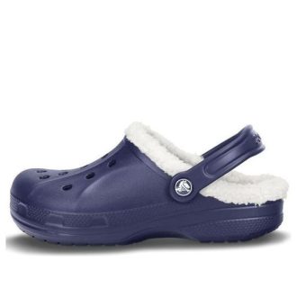 Crocs Classic Clog Crocs Håller sig Varma Slitstarka Marinblå Unisex Tofflor 16244-49U