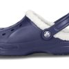 Crocs Classic Clog Crocs Håller sig Varma Slitstarka Marinblå Unisex Tofflor 16244-49U