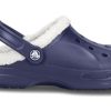 Crocs Classic Clog Crocs Håller sig Varma Slitstarka Marinblå Unisex Tofflor 16244-49U