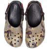 Crocs Classic Clog Desert Camouflage Beach Unisex Svarta Bruna sandaler 207305-088