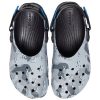Crocs Classic Clog Desert Camouflage Outdoor Beach Unisex Svart Grå Sandaler 207305-097