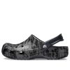 Crocs Classic Clog Kamouflagetryck Strandsandaler Svarta Unisex 206454-001
