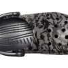 Crocs Classic Clog Kamouflagetryck Strandsandaler Svarta Unisex 206454-001