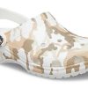 Crocs Classic Clog Kamouflagetryck Strandsandaler Vit Kamouflage Unisex 206454-94S