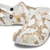 Crocs Classic Clog Kamouflagetryck Strandsandaler Vit Kamouflage Unisex 206454-94S