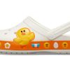 Crocs Classic Clog Line Friends Beach Vit Gul Unisex sandaler ”White Yellow” 205791-100