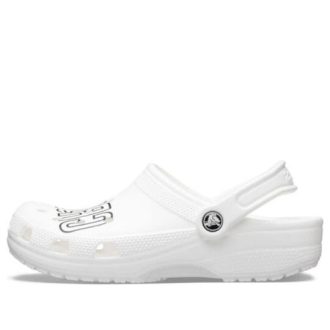 Crocs Classic Clog Logo ”Vit” 206450-103