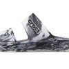 Crocs Classic Clog Marble Beach Sports Tofflor Unisex Vit Svart 207701-103 Crocs Classic Clog Marble Beach Sports Tofflor Unisex Vit Svart 207701-103