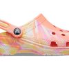 Crocs Classic Clog Marble Beach Sports Unisex Röda Flerfärgade Sandaler ”Röd” 206867-83F