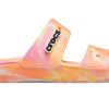 Crocs Classic Clog Marble Beach Unisex Röda Flerfärgade Tofflor ”Röd” 207701-83F