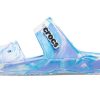 Crocs Classic Clog Marble Beach Unisex Vit Blå Tofflor ”White Blue” 207701-1FK