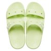 Crocs Classic Clog Mysig Unisex Grå Gröna Tofflor 206761-335