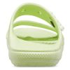 Crocs Classic Clog Mysig Unisex Grå Gröna Tofflor 206761-335