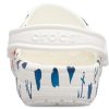 Crocs Classic Clog Printing Sandaler Vit Blå 206053-94S