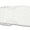 Crocs Classic Clog Printing Sandaler Vit Blå 206053-94S