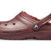 Crocs Classic Clog Sports Unisex vinröda sandaler 203591-60U